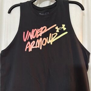 Under Armour Women’s Muscle Tank with Gradient UA Logo
